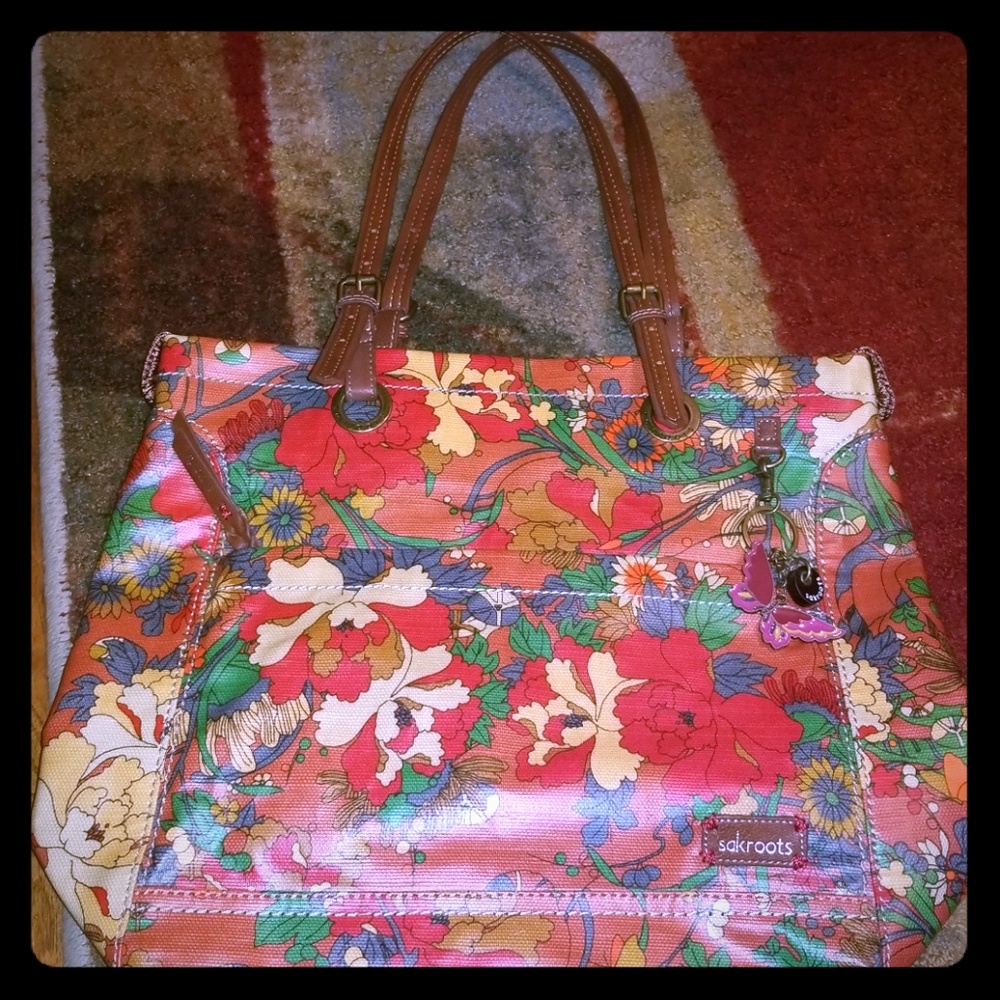 Floral Sakroots shoulder bag